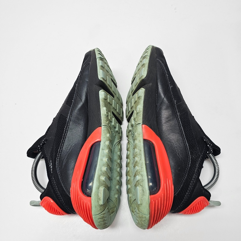 Nike Shoes Youth 6.5 Black Glacier Ice Bright‎ Crimson Air Max 2090 GS Running - Picture 4 of 8